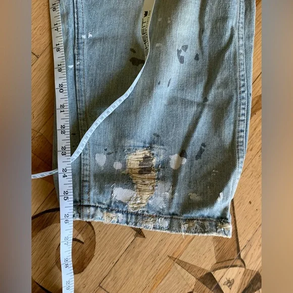 EUC Magnolia Pearl calico denims - Picture 5 of 6